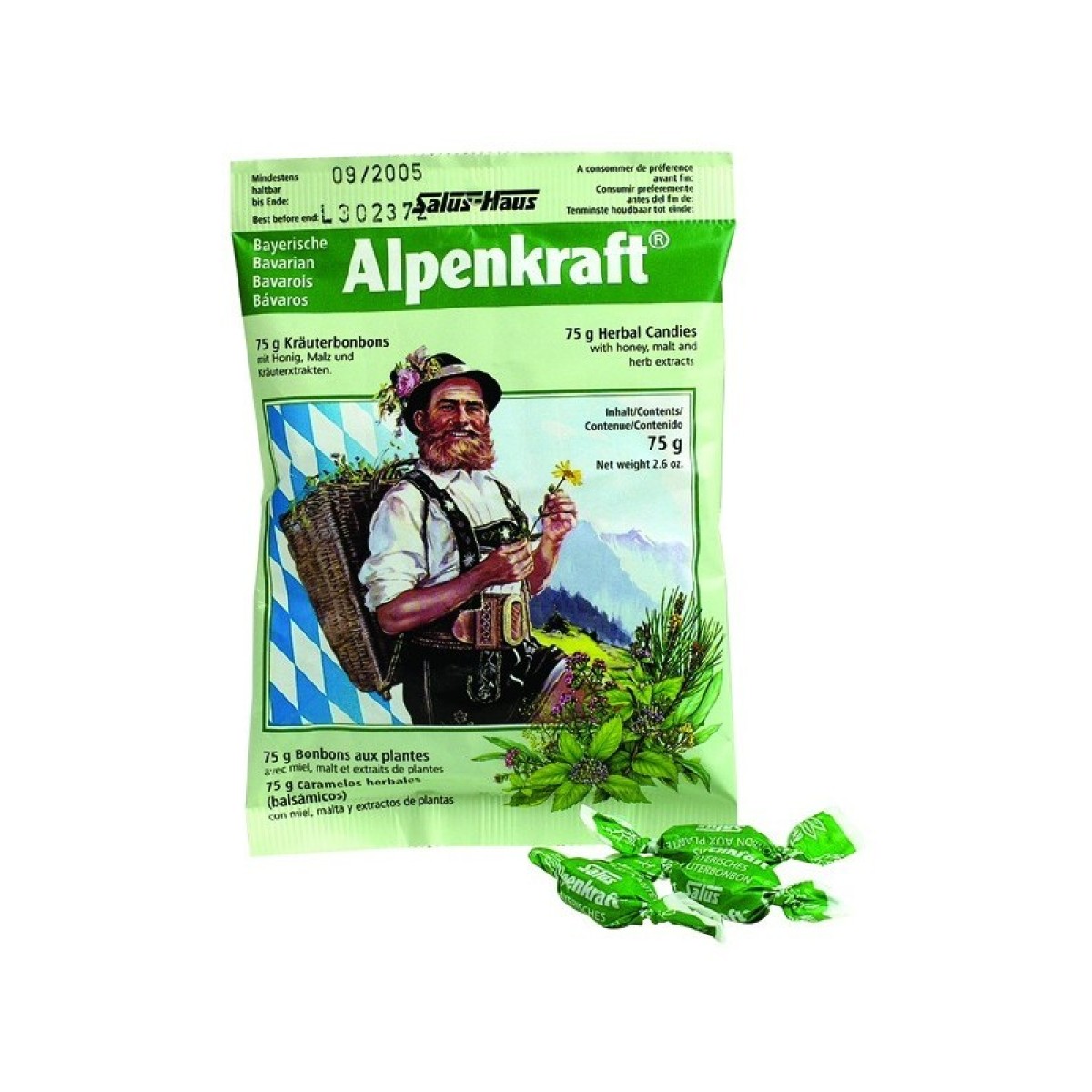 Power Health | Alpenkraft Herbal Candies | Καραμέλες |  75g