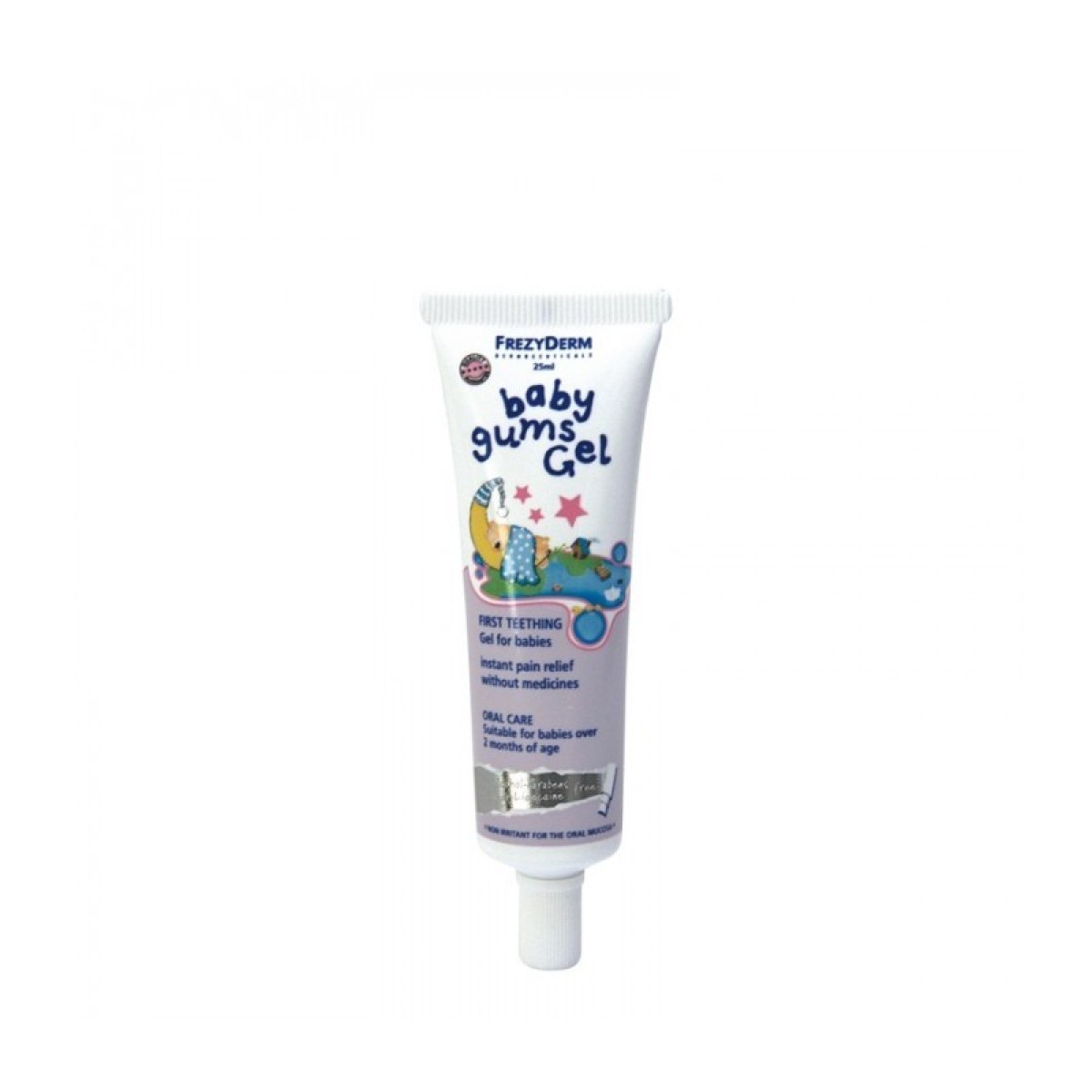 Frezyderm | Baby Gums Gel | Γέλη για Άμεση Ανακούφιση στα Βρεφικά Ούλα Κατά την Πρώτη Οδοντοφυΐα | 25ml