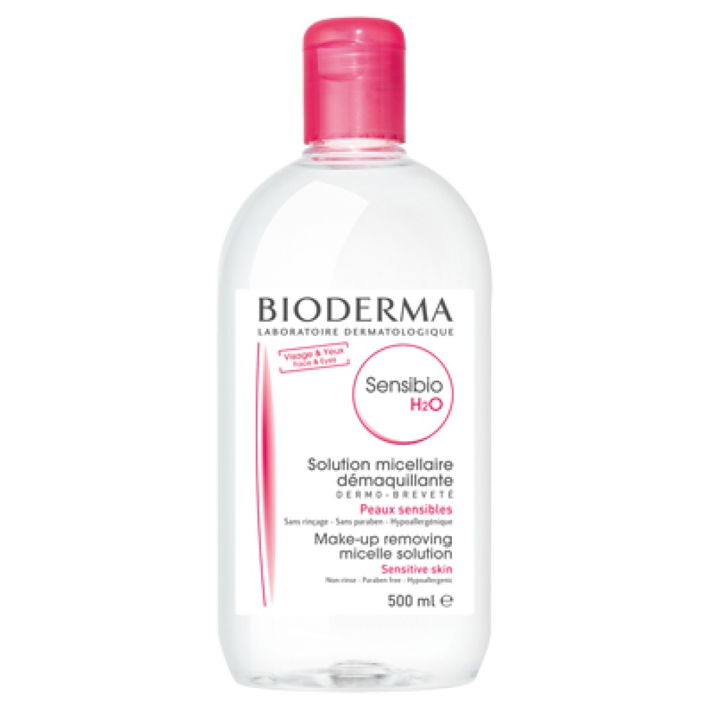 Bioderma | Sensibio H2O | Ήπιο Διάλυμα Καθαρισμού για Ευαίσθητο Δέρμα | 500ml