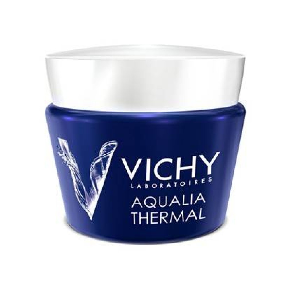 Vichy | Aqualia Thermal Night Spa| Ενυδατική Κρέμα Νύχτας & Μάσκα Ενυδάτωσης | 75ml