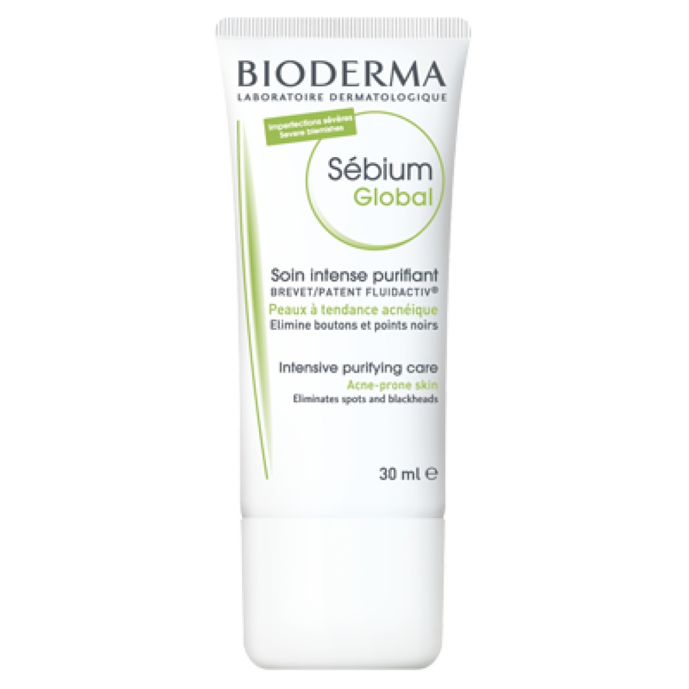 Bioderma | Sebium Global | Θεραπεία για Δέρματα Λιπαρά με Τάση Ακμής & Ακμή | 30ml