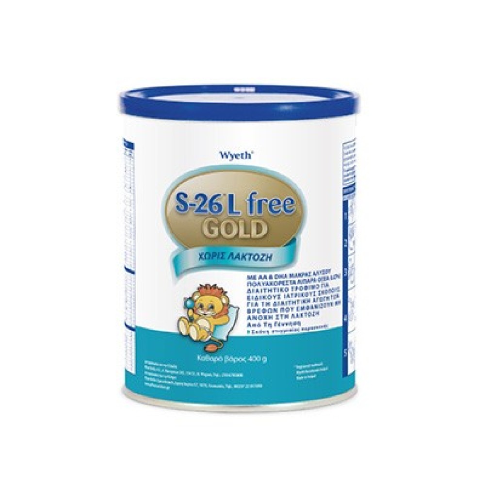 S-26 L free GOLD (lactose free) 400g