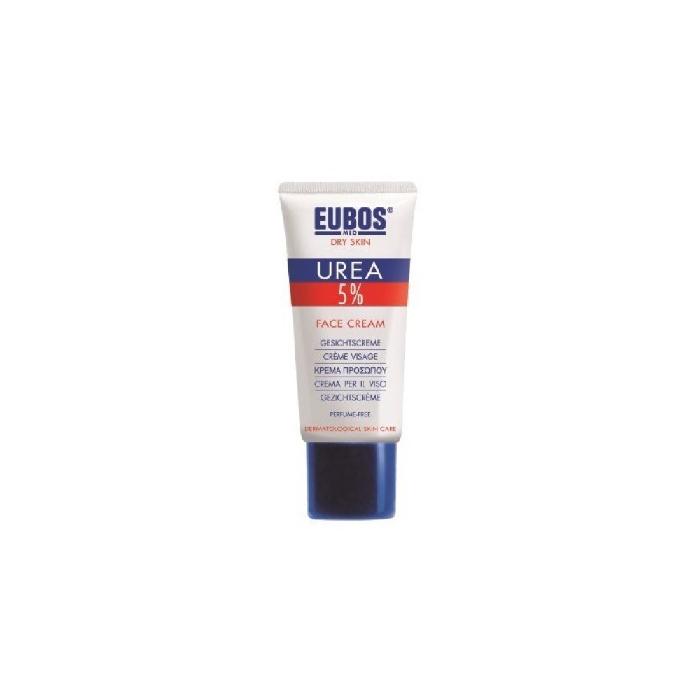 Eubos | Urea 5% Face Cream | Ενυδατική Κρέμα Προσώπου με 5% Ουρία | 50ml
