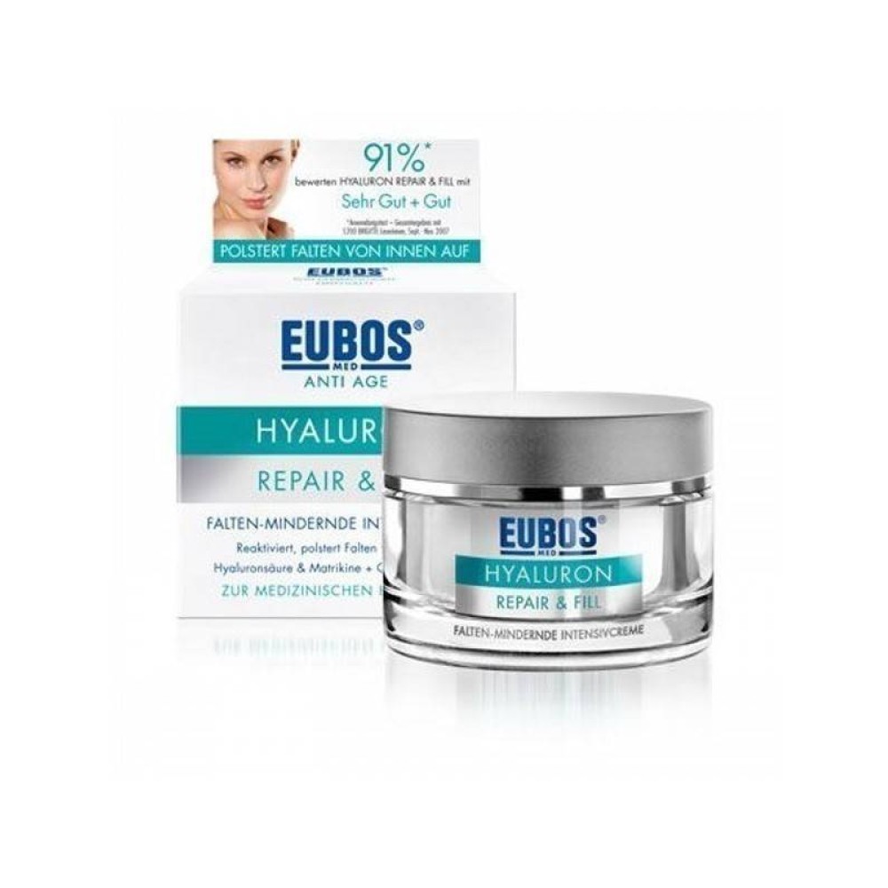 Eubos | Hyaluron Repair & Fill Cream | Κρέμα Εντατικής Φροντίδας για Μείωση Ρυτίδων | 50ml