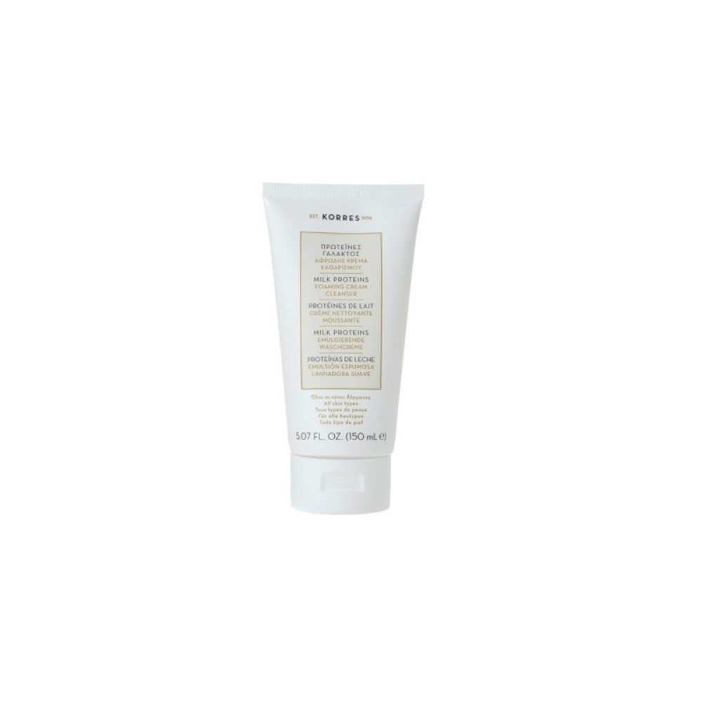 Korres Milk Proteins Foaming Cream Cleanser 150ml