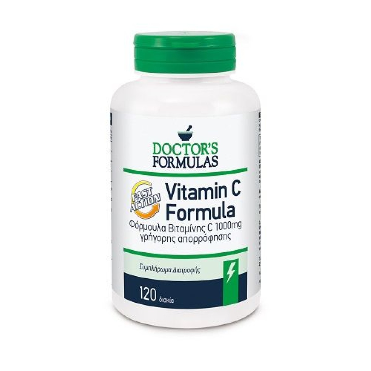 Doctor\'s Formulas |Fast Action Vitamin C 1000 | Φόρμουλα Βιταμίνης C 1000  | 120 Tabs