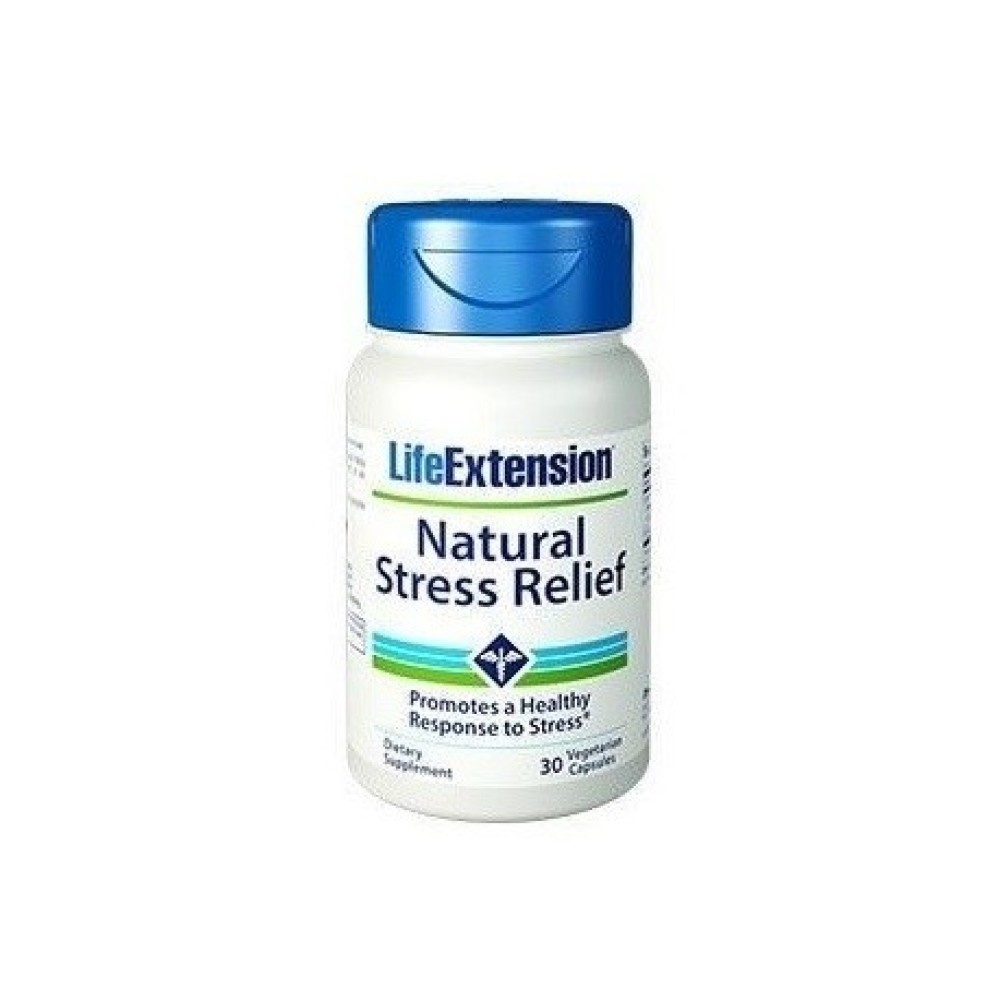 Life Extension | Natural Stress Relief |  Φόρμουλα  Βάλσαμου Λεμονιού ,Μειώνει το Άγχος την Αϋπνία και βοηθάει τη Μνήμη |30 caps