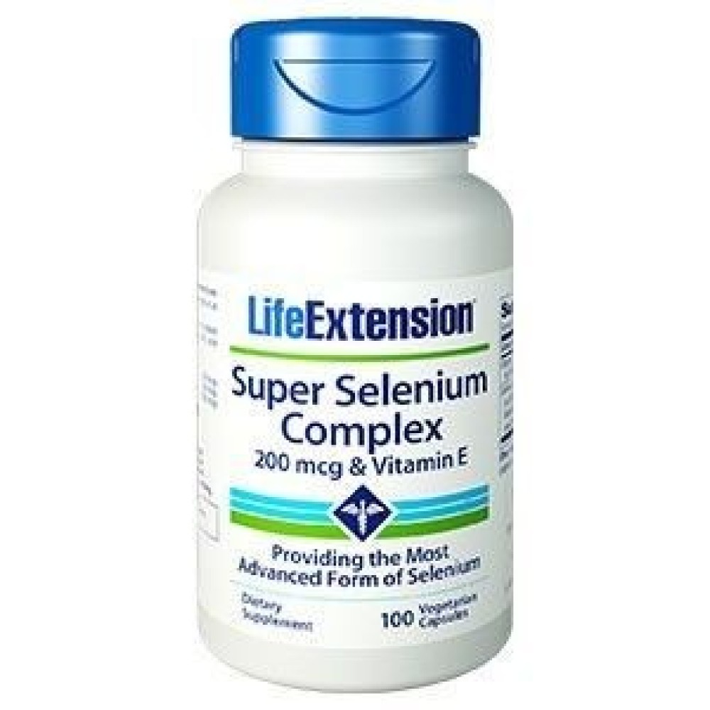 Life Extension | Super Selenium Complex |Συμπλήρωμα Διατροφής Σεληνίου 200mcg |100caps