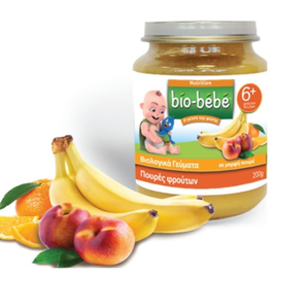 Bio-bebe® Πουρές Φρούτων 200g