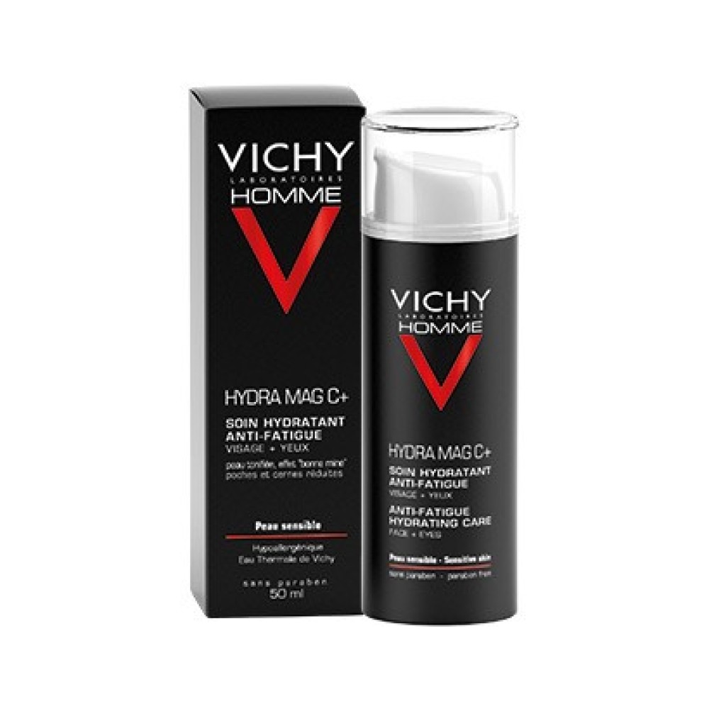 Vichy | Homme Hydra Mag C+ | Ενυδατική Κρέμα Προσώπου για Πρόσωπο & Μάτια| 50ml