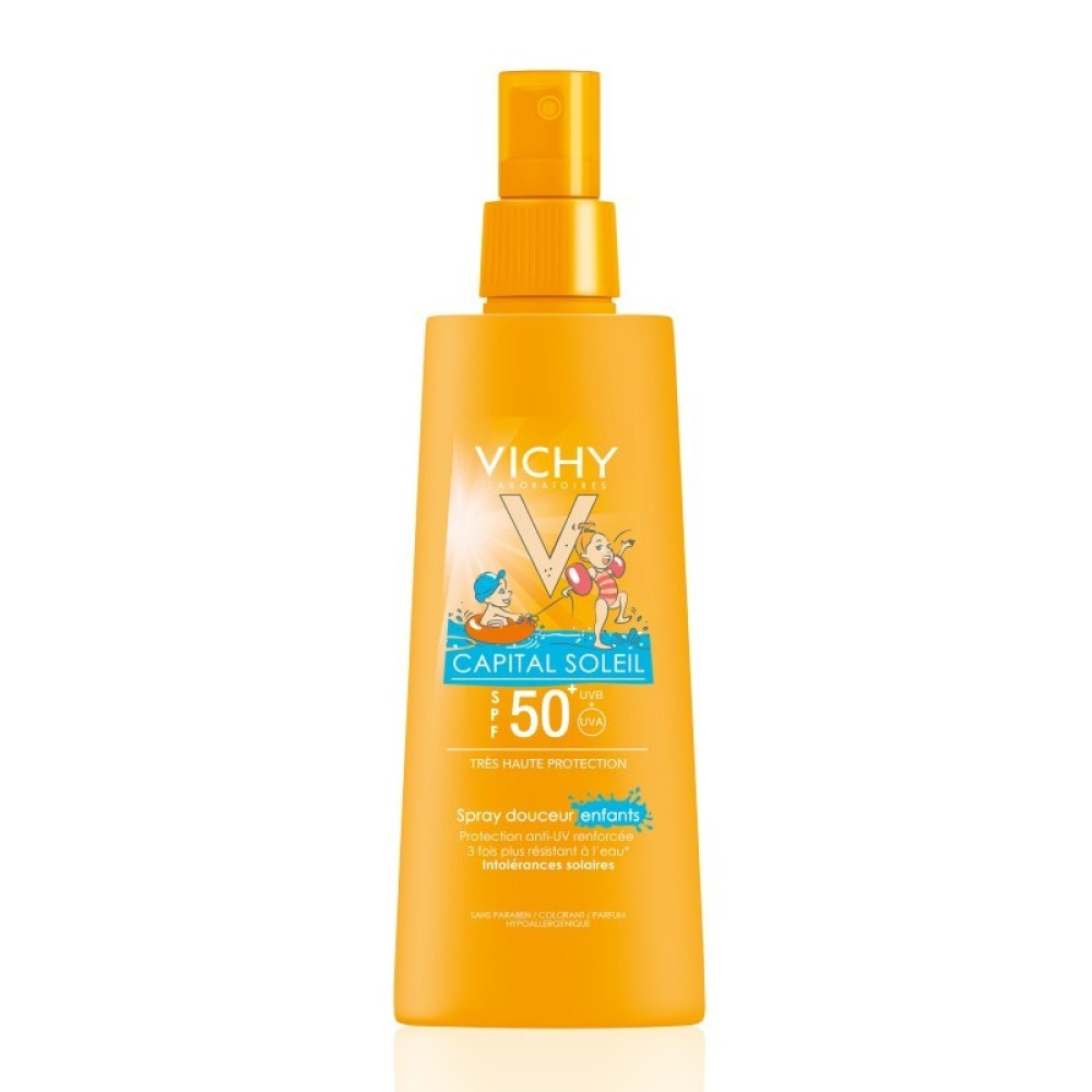 Vichy | Ideal Soleil Spray Enfant| Παιδικό Απαλό Αντηλιακό Σπρέυ SPF50| 200ml