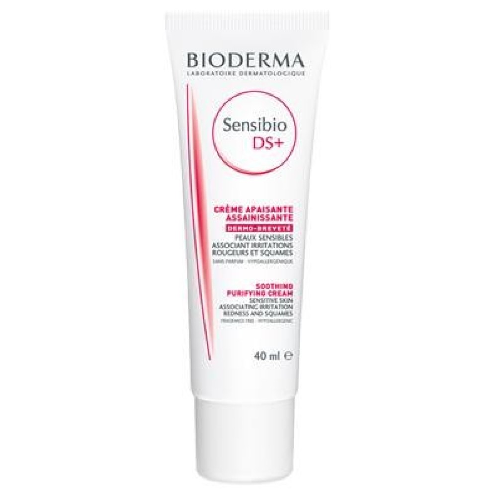 Bioderma| Sensibio DS+ Creme | Κρέμα Κατά της Ερυθρότητας και του Ερεθισμού του Προσώπου  | 40ml