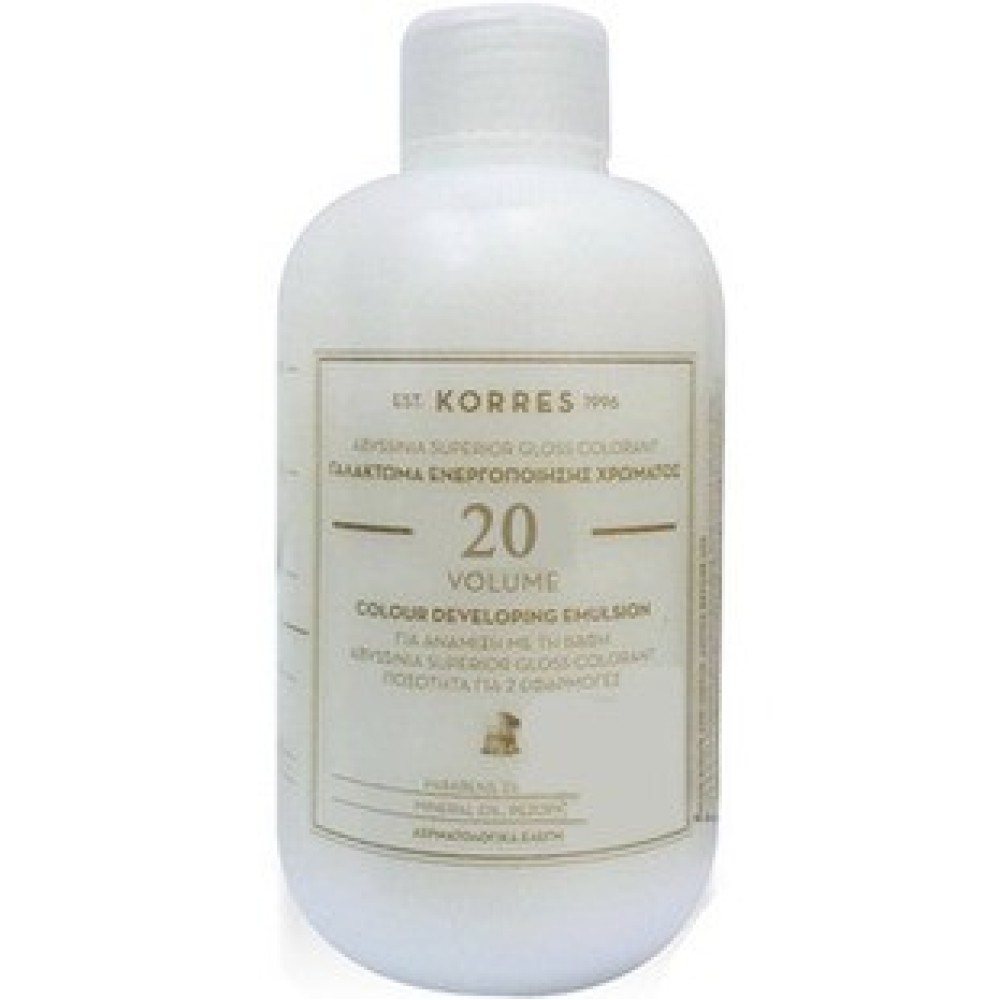 Korres | Abyssinia Superior Gloss Colorant | Γαλάκτωμα Ενεργοποίησης Χρώματος N. 20 | 150ml