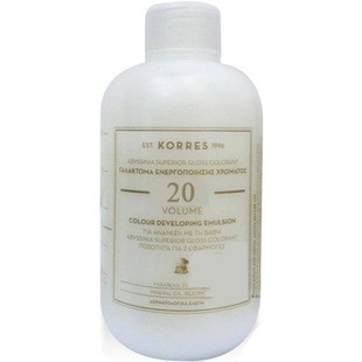 Korres | Abyssinia Superior Gloss Colorant | Γαλάκτωμα Ενεργοποίησης Χρώματος N. 20 | 150ml