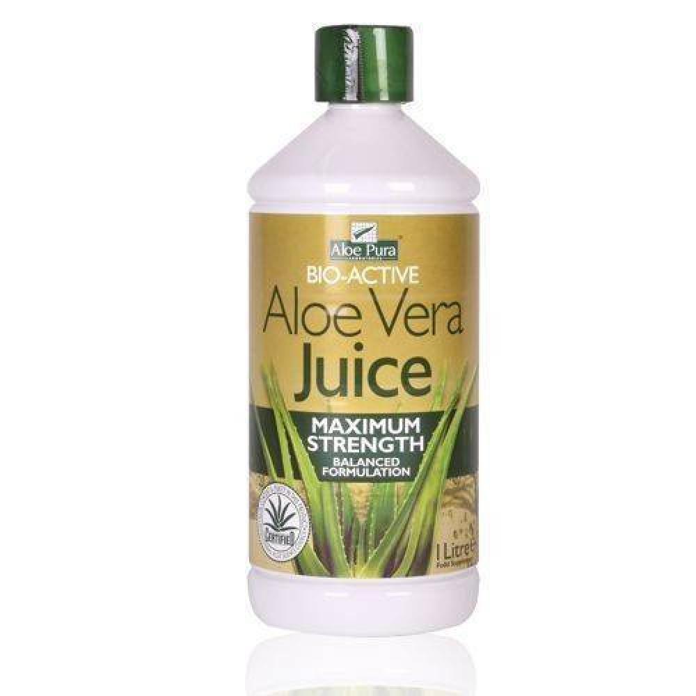Aloe Pura | Aloe Vera Juice Maximum Strength | Φυσικός Χυμός Αλόης |1000ml