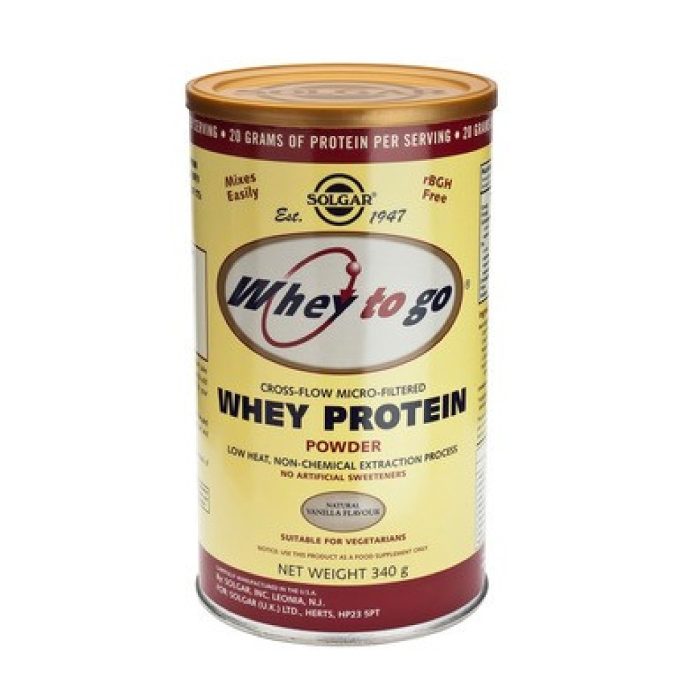 Solgar | Whey to Go Protein Powder Chocolate | Πρωτεΐνη σε Σκόνη Γεύση Σοκολάτα | 454gr