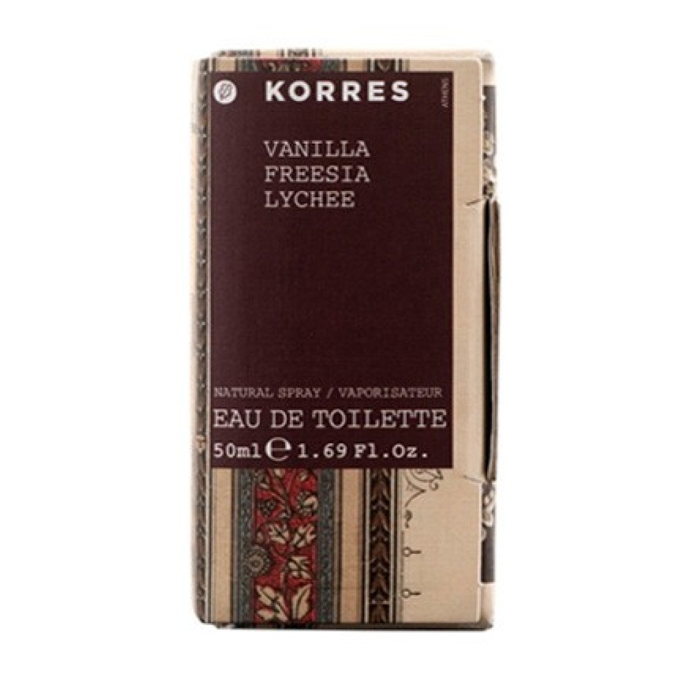Korres | Vanilla, Freesia, Lychee Eau De Toilette For Women | 50 ml