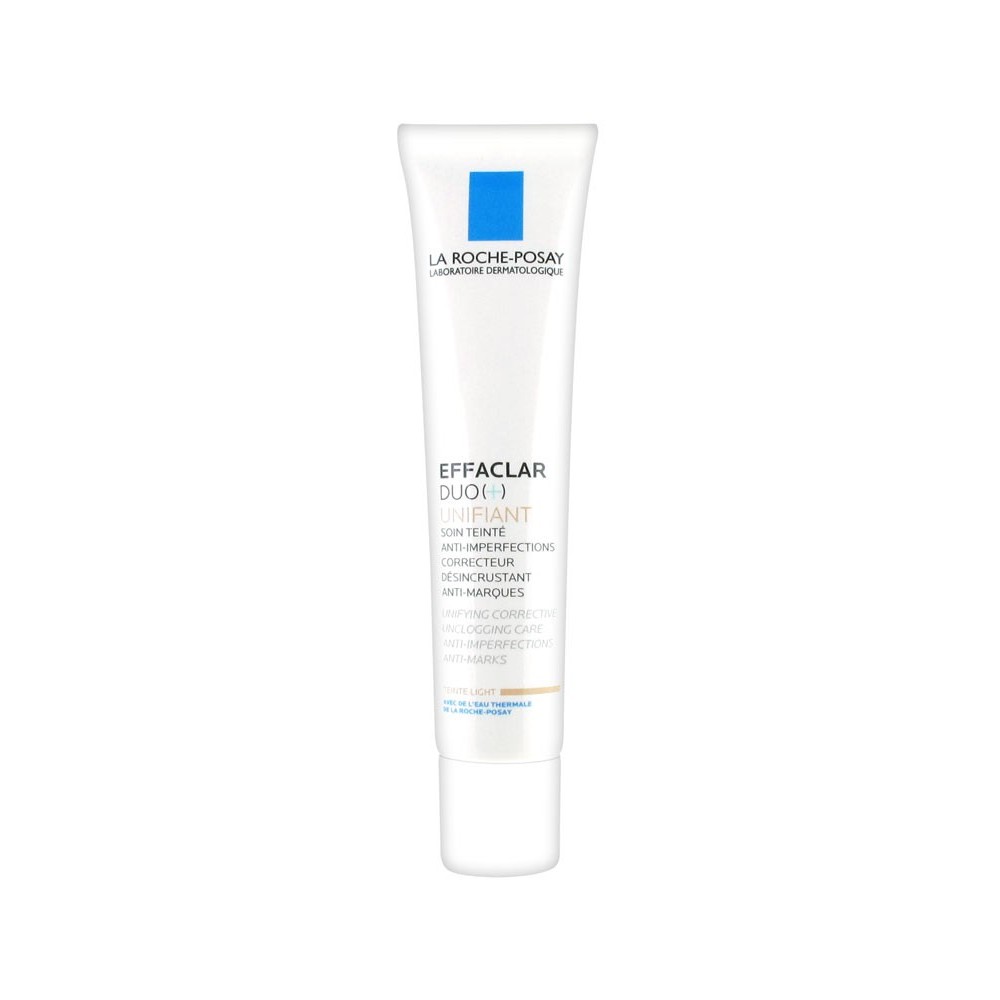 La Roche-Posay | Effaclar Duo Unifiant Light Shade | Επανορθωτική Κρέμα με Χρώμα για Πρόσωπο με Ατέλειες | 40ml