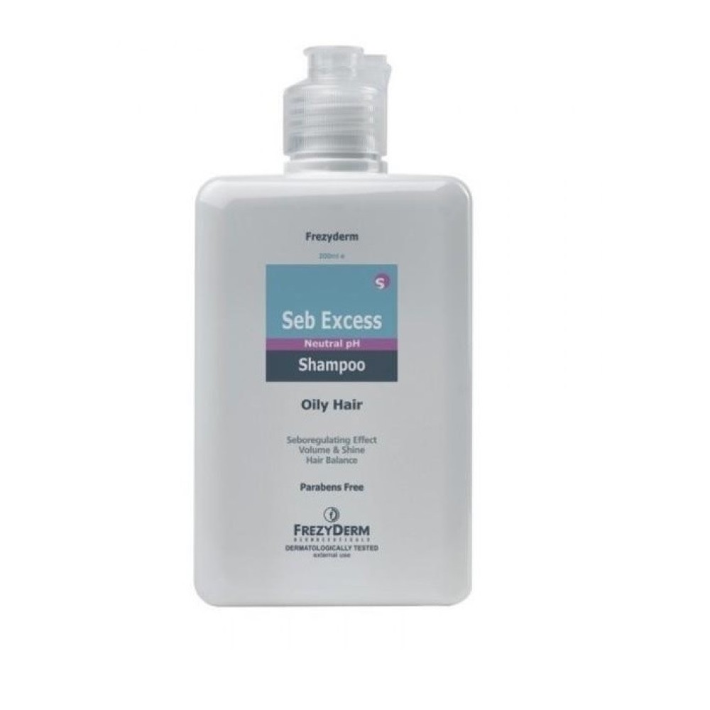 Frezyderm| Seb Excess Shampoo| Σαμπουάν  για  Λιπαρά Μαλλιά|200ml