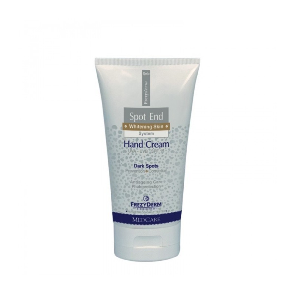 Frezyderm| Spot End Hand Cream SPF 15|κρέμα χεριών για τις καφέ κηλίδες με SPF15|50ml