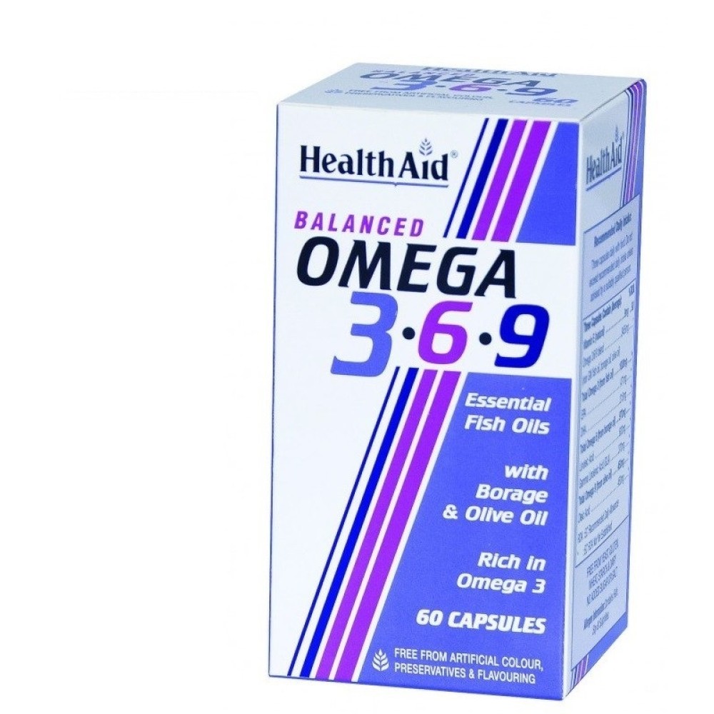 Health Aid Omega 3-6-9 Balanced 60caps