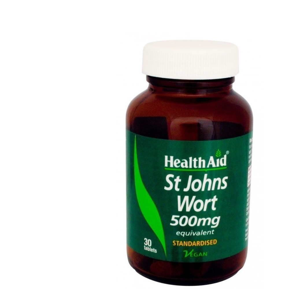 Health Aid St.John's Wort 500mg 30tabs