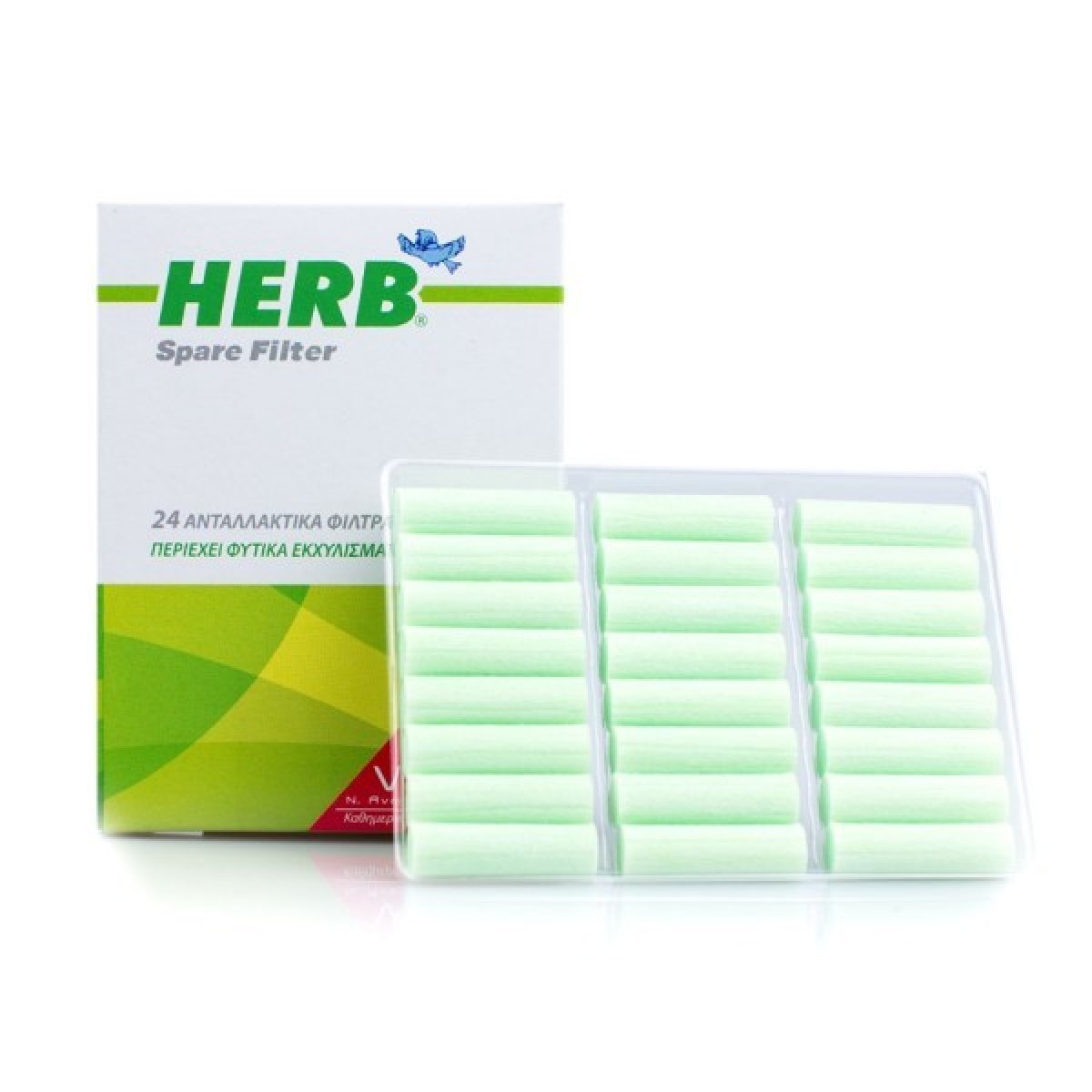 Herb | Spare Filter | Φίλτρα Πίπας | 24 Ανταλλακτικά