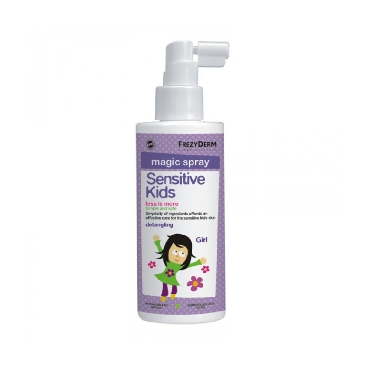 Frezyderm| Sensitive Kids Magic Spray for Girls| Αρωματική Λοσιόν που Ξεμπερδεύει τα Μαλλιά | 150ml