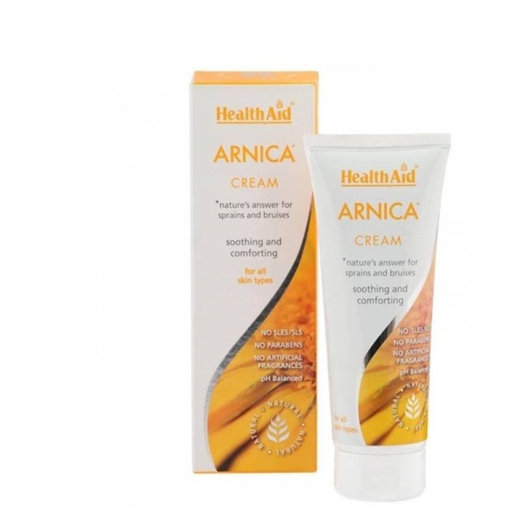 Health Aid | Arnica Cream Soothing & Comforting | Επουλωτική Κρέμα με Άρνικα | 75ml