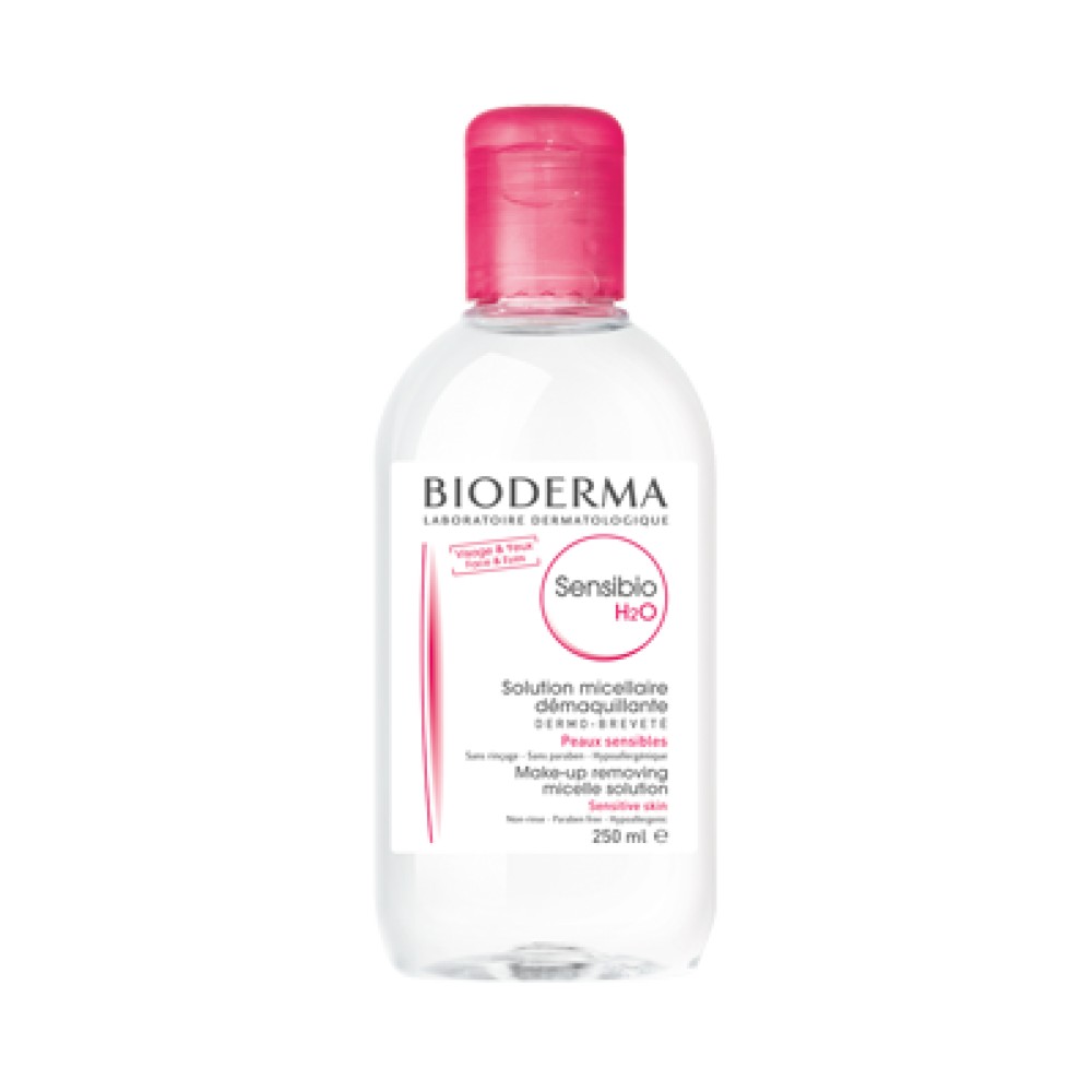 Bioderma | Sensibio H2O | Ήπιο Διάλυμα Καθαρισμού για το Πρόσωπο και τα Μάτια για το Ευαίσθητο Δέρμα| 250ml