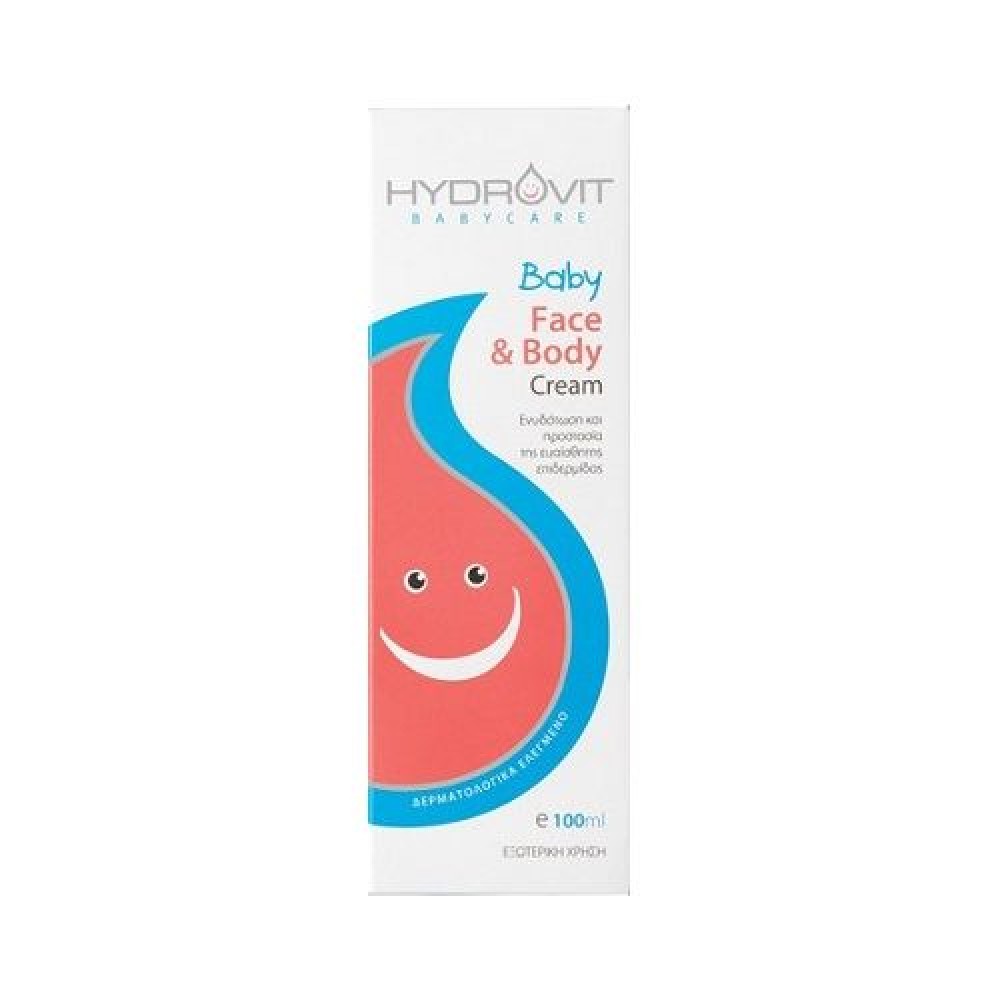 Hydrovit | Baby Face & Body Cream | Ενυδατική Κρέμα για Πρόσωπο & Σώμα |100ml