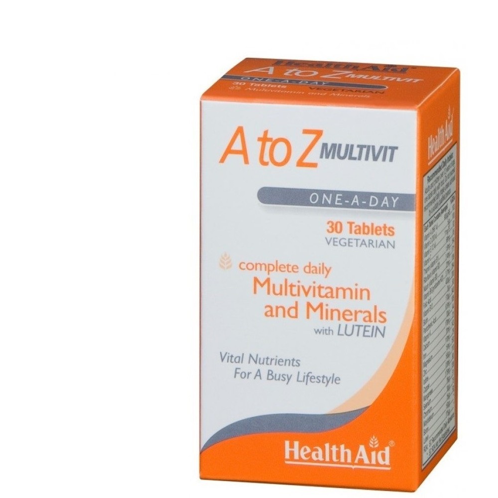Health Aid A to Z Multivit 30tabs