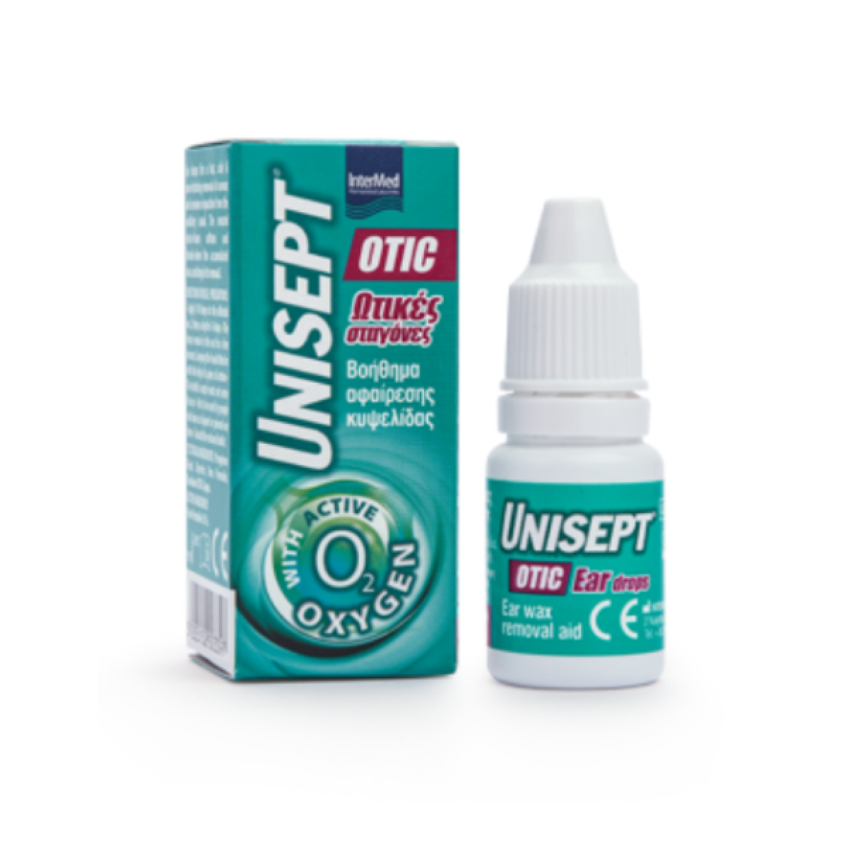 Unisept Otic Ear Drops | Ωτικές Σταγόνες για την Αφαίρεση της Κυψελίδας | 10ml