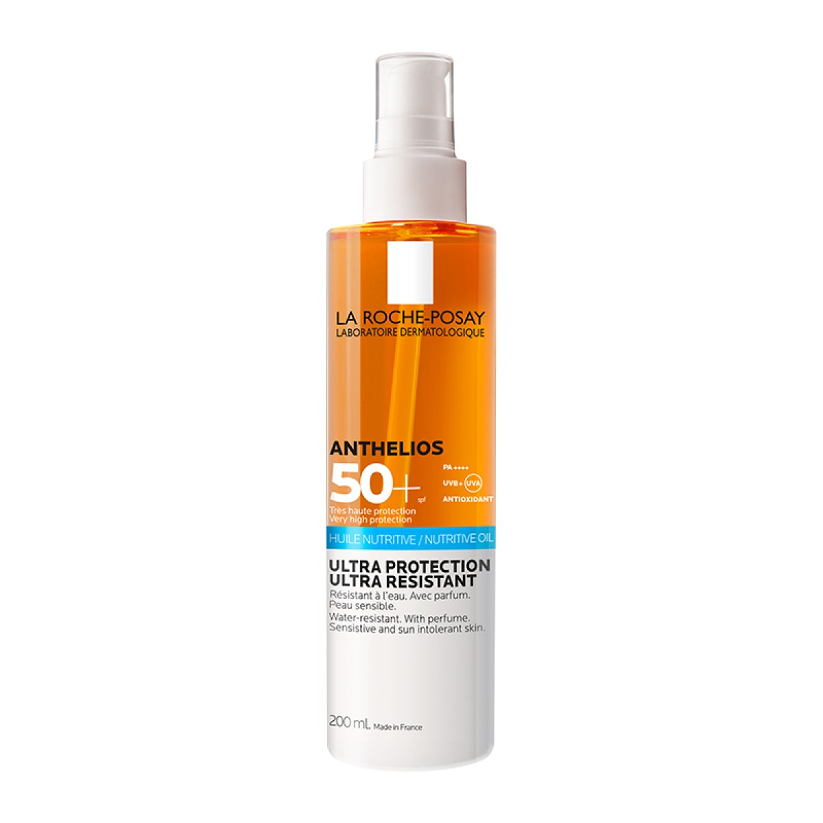 La Roche-Posay |Anthelios XL Huile SPF 50+ | Λάδι Πολύ Υψηλής Αντηλιακής Προστασίας Και Θρέψης | 200ml