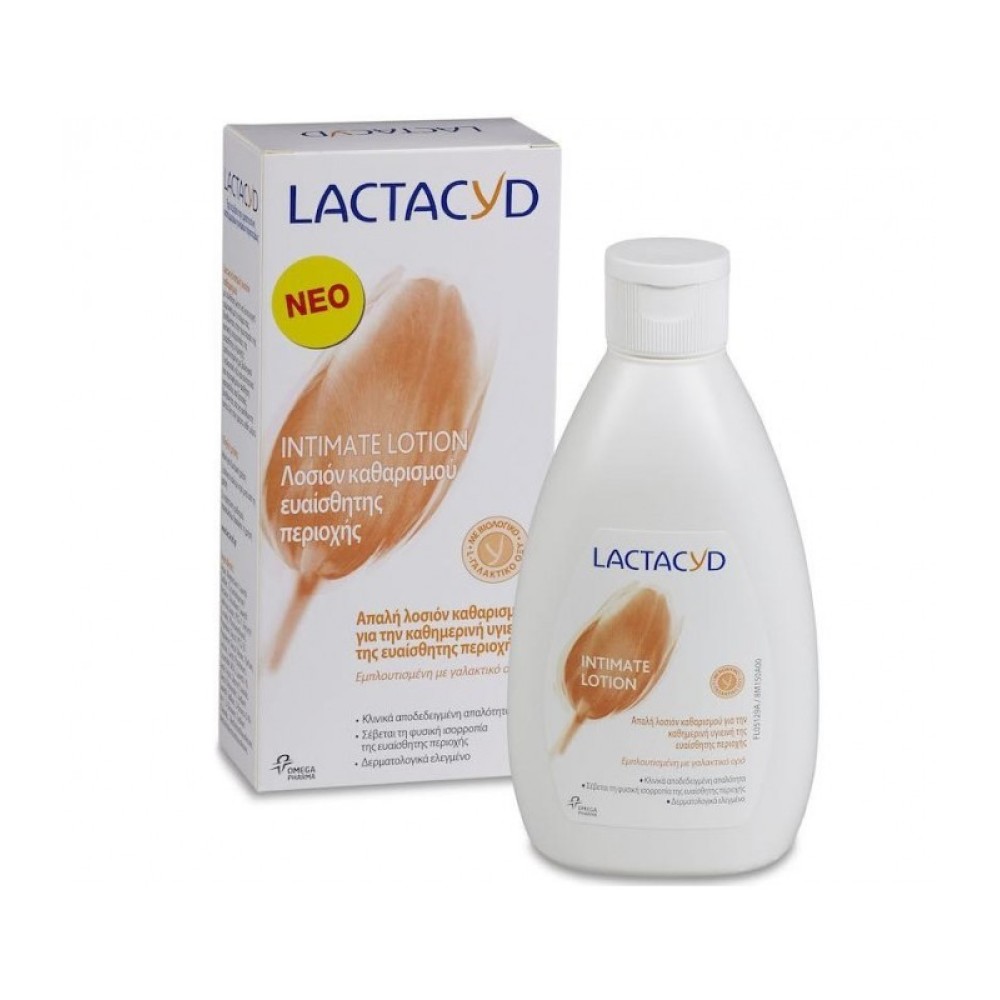 Lactacyd | Intimate Washing Lotion | Λοσιόν Καθαρισμού της Ευαίσθητης Περιοχής | 300ml