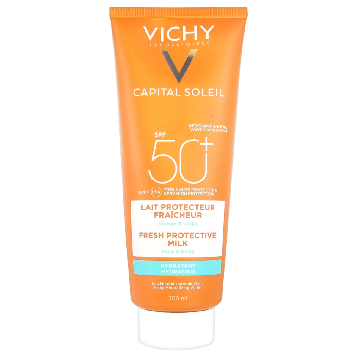 Vichy| Ideal Soleil Hydrating Milk Bonus Pack| Αντηλιακό Γαλάκτωμα  για Πρόσωπο & Σώμα SPF 50+| 300 ml