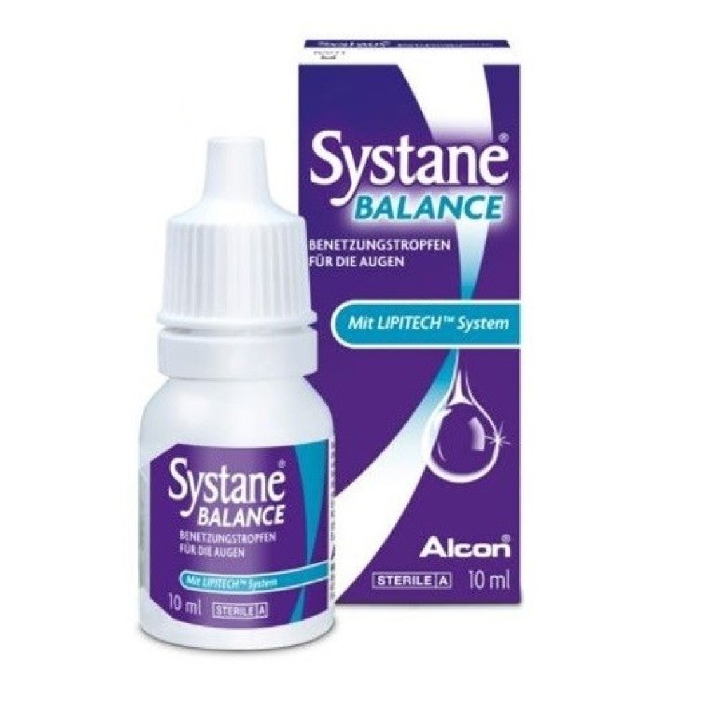 Alcon | Systane Balance | Λιπαντικές Οφθαλμικές Σταγόνες | 10ml
