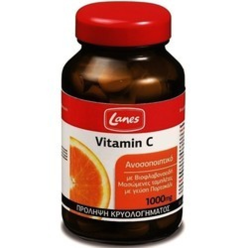 Lanes | Vitamin C 1000mg | Βιταμίνη C 1000mg με βιοφλαβονοειδή | 60tabs