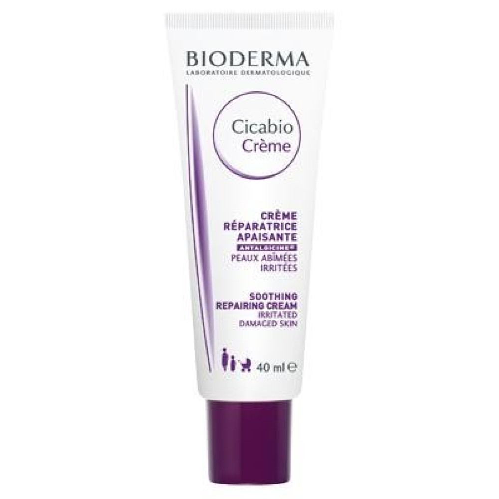 Bioderma | Cicabio Creme | Κρέμα Αναδόμησης και Ενυδάτωσης για το Ταλαιπωρημένο Δέρμα  | 40ml + Δώρο Fist Aid Kit