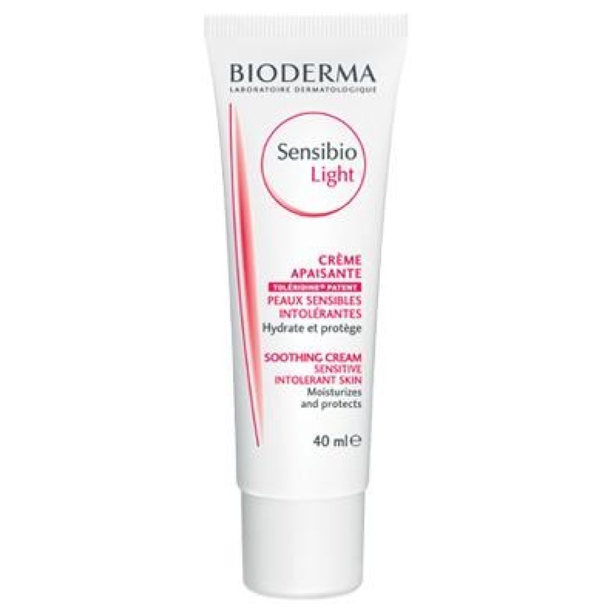 Bioderma | Sensibio Light |Ενυδατική Κρέμα Προσώπου για  Δυσανεκτική Επιδερμίδα | 40ml & Δώρο Gel Καθαρισμού