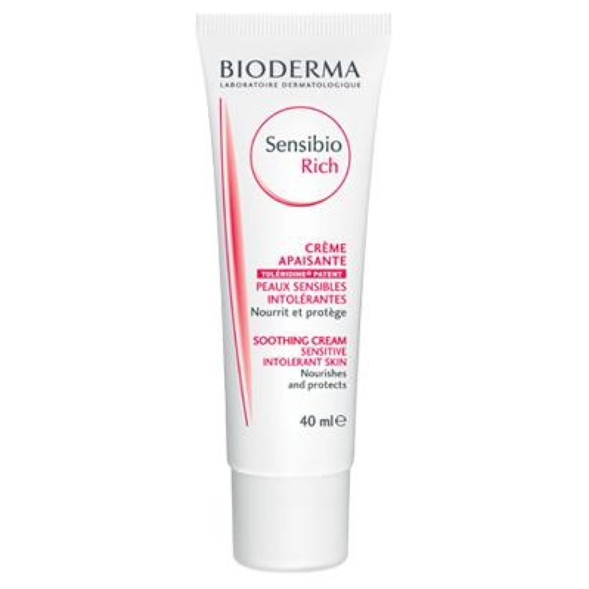 Bioderma | Sensibio Rich | Ενυδατική Κρέμα Προσώπου για  Δυσανεκτική Επιδερμίδα | 40ml & Δώρο Gel Καθαρισμού