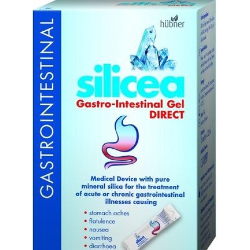 Silicea | Gastro-Intestinal Gel| Πόσιμη Γέλη για την Αντιμετώπιση των Οξέων & Χρόνιων Γαστρεντερικών Παθήσεων | 6 Χ 15ml