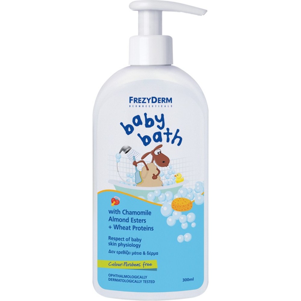 Frezyderm | Baby Bath | Απαλό Αφρόλουτρο Για Βρέφη | 300 ml