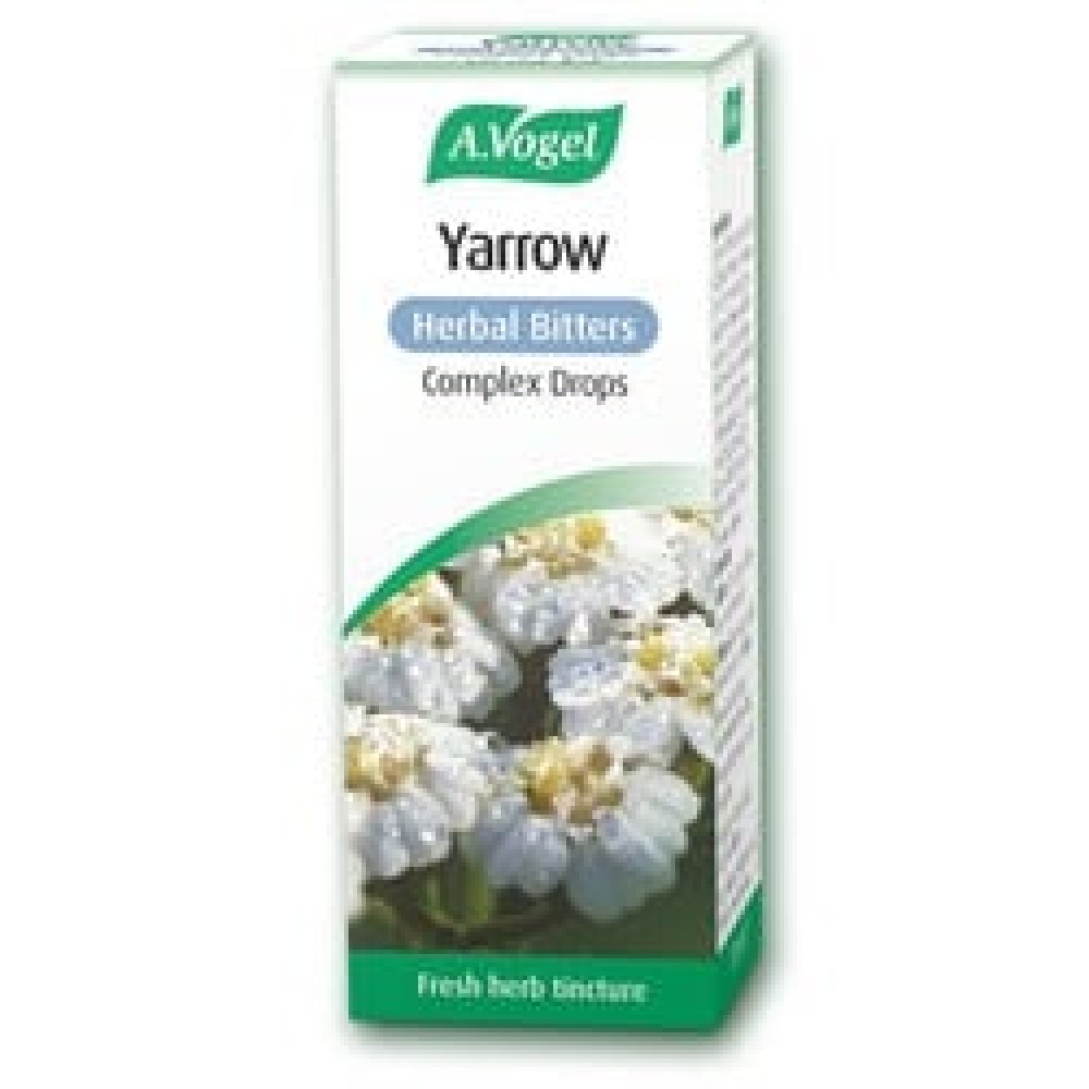 A.Vogel | Yarrow Complex (Gastrosan) Drops | Συνδυασμός από Βάμμα Φρέσκων Βοτάνων με Βάση την Αχιλλέα / Αγριαψιθιά | 50ml