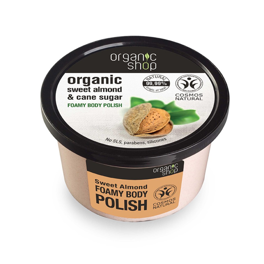 Natura siberica | Organic Shop | Foamy Body Polish Sweet Almond | 250ml