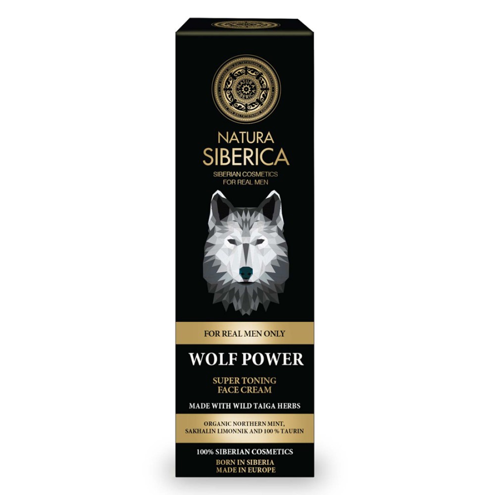 Natura Siberica | Men Wolf Power Super Toning Face Cream | 50ml
