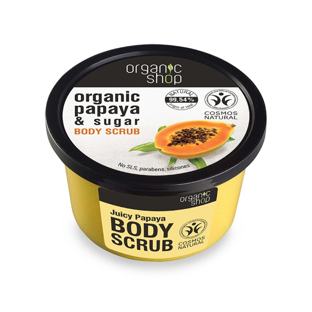 Organic Shop | Body Scrub Juicy Papaya | 250ml