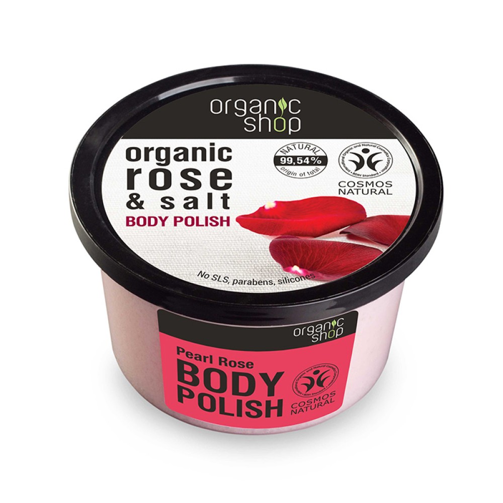 Organic Shop | Body Polish Pearl Rose | 250ml