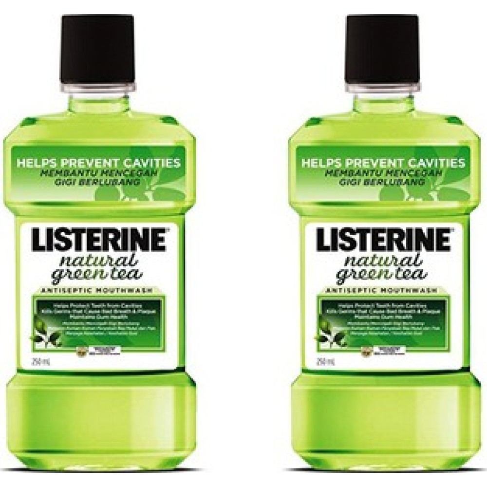 Listerine | Cavity Protection | Στοματικό Διάλυμα με Πράσινο Τσάι 1 & 1 Δώρο | 2 x 500ml