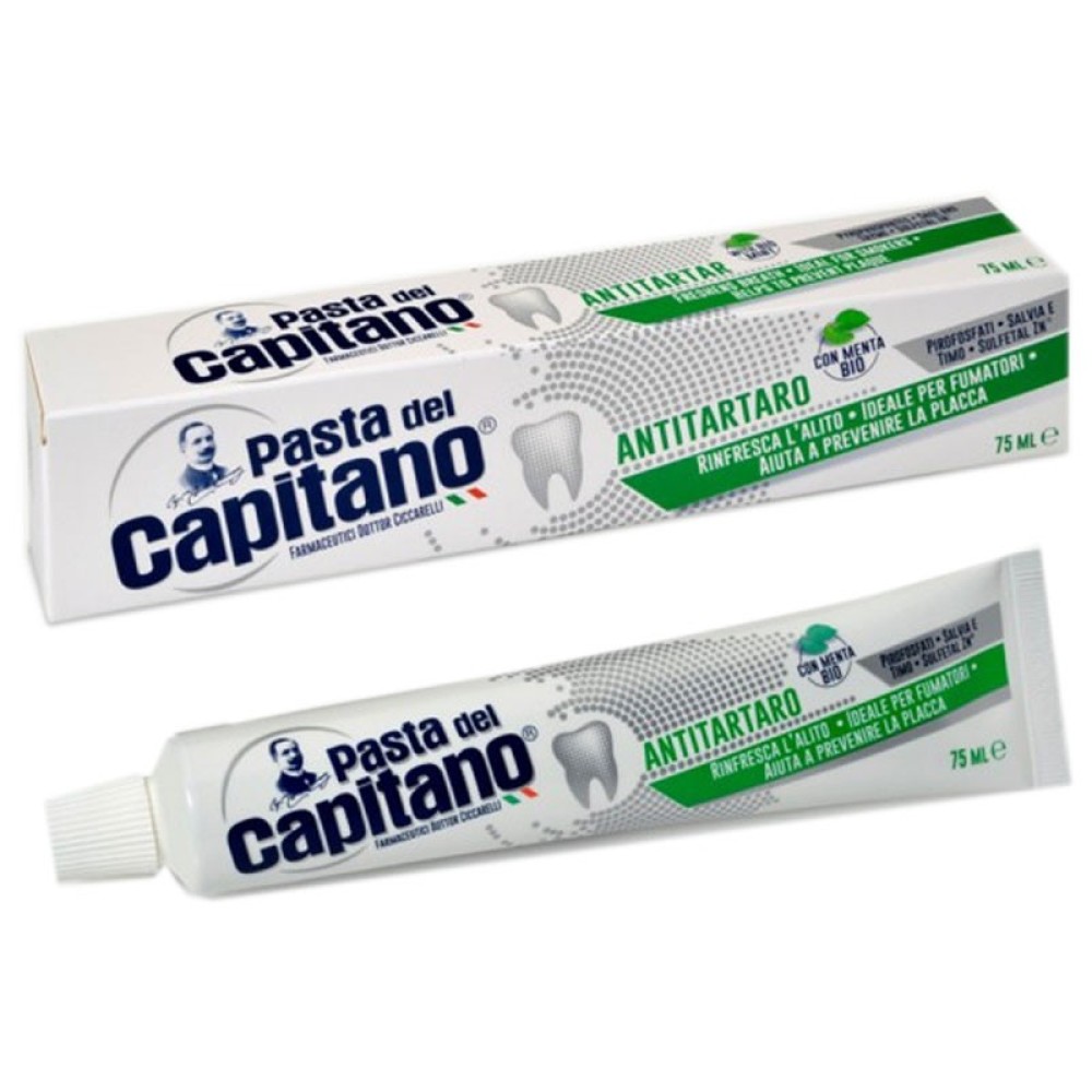Pasta del Capitano | Οδοντόπαστα κατά της Οδοντικής Πέτρας | 75ml
